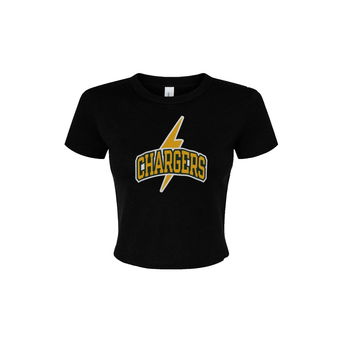 Cheer Bolt - Womens Micro Rib Baby T-Shirt