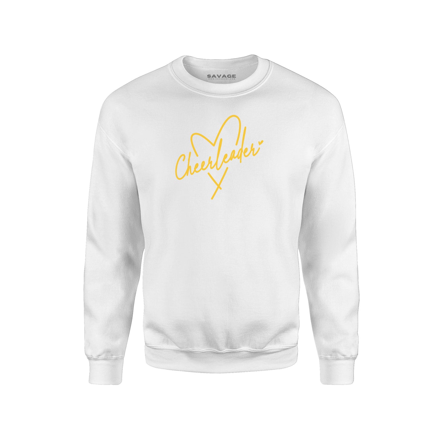 Cheerleader Heart Gold - Unisex Sweatshirt
