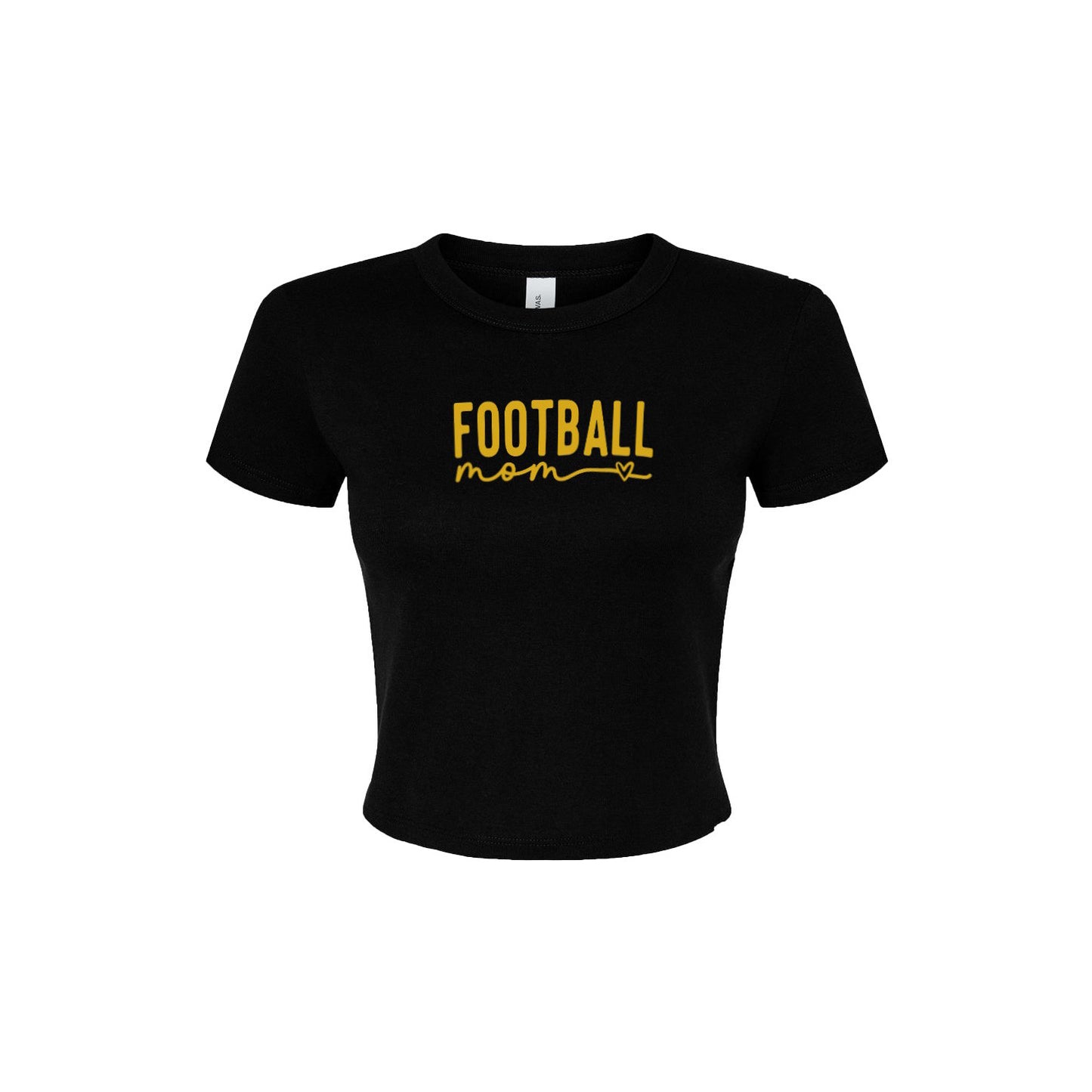Football Mom - Womens Micro Rib Baby T-Shirt