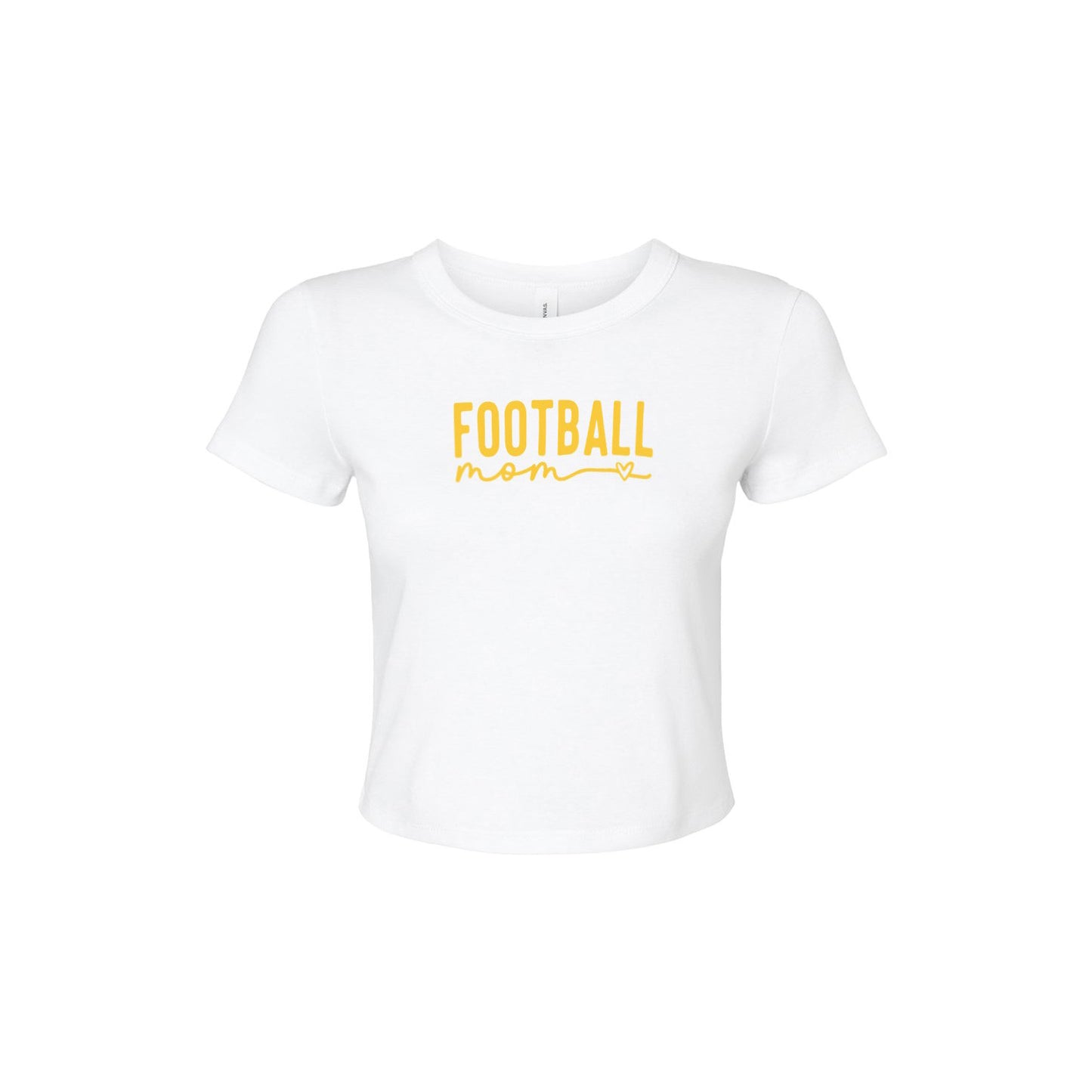 Football Mom - Womens Micro Rib Baby T-Shirt