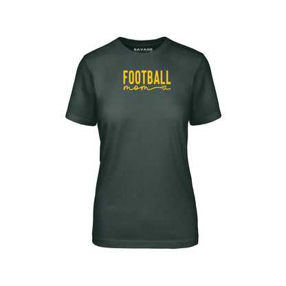 Football Mom Gold - Womens T-Shirt