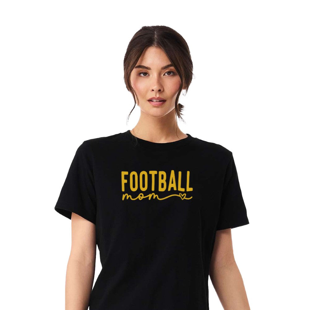 Football Mom - Womens Heavy T-Shirt