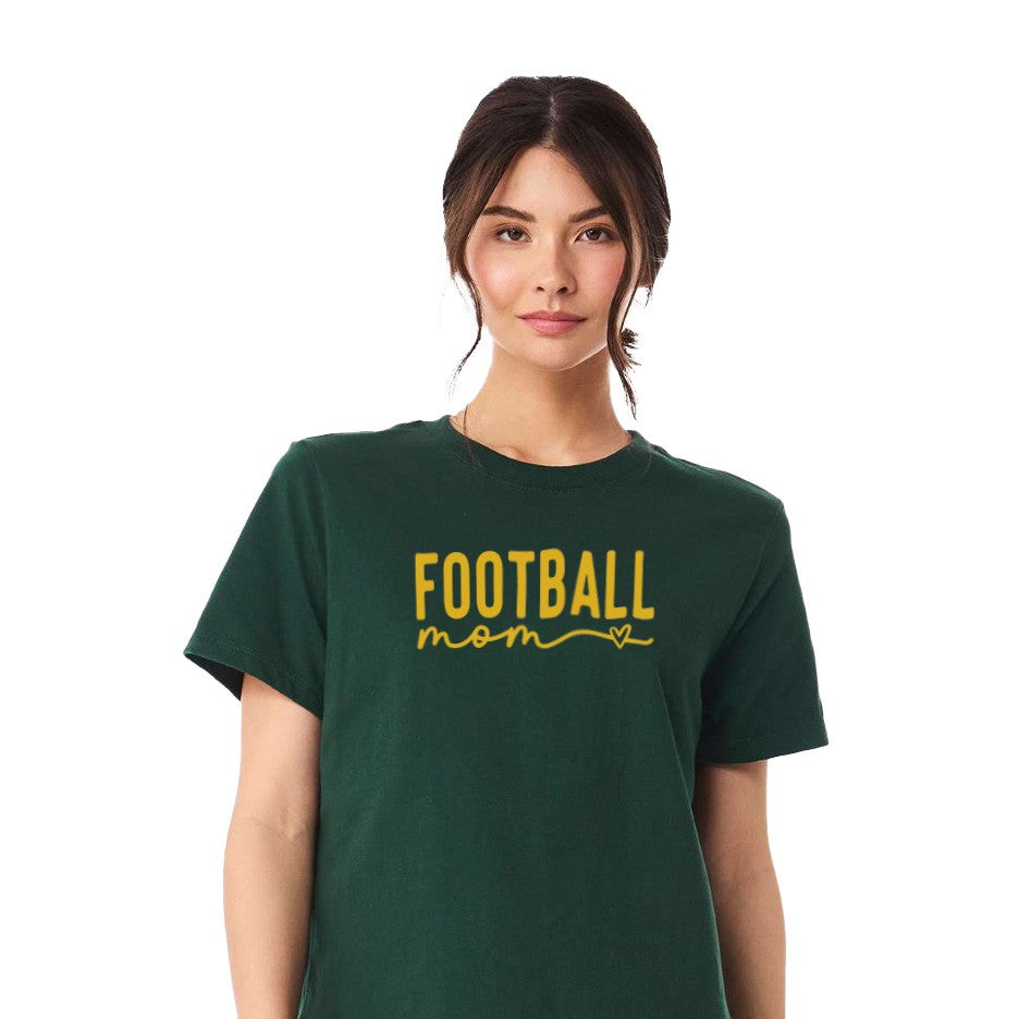 Football Mom - Womens Heavy T-Shirt