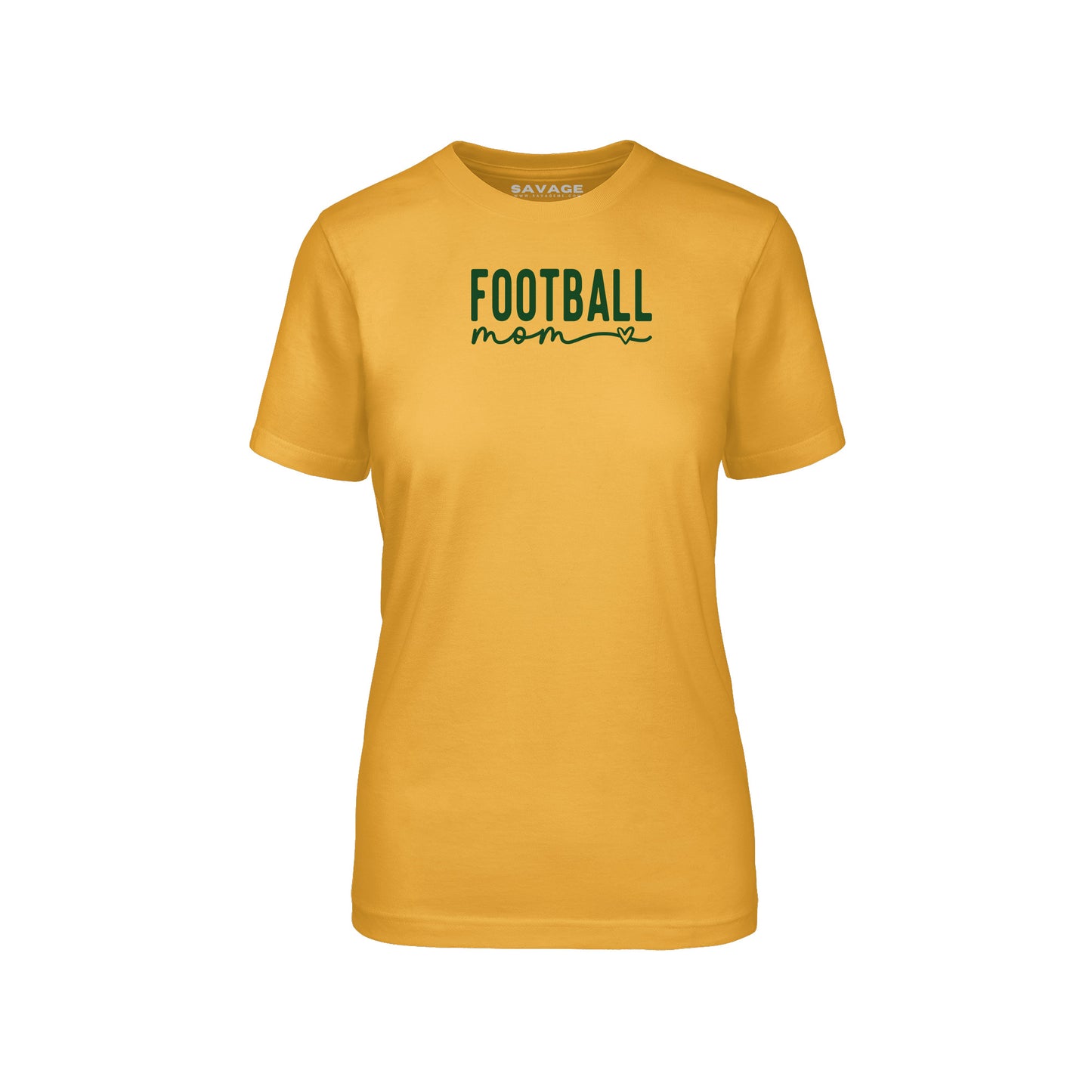 Football Mom Green - Womens T-Shirt