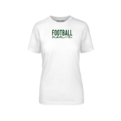 Football Mom Green - Womens T-Shirt