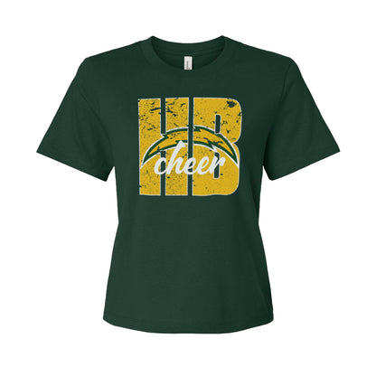 HB Bolt Cheer 2026 - Womens Heavy T-Shirt