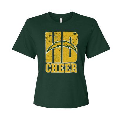 HB Bolt Cheer 2026 - Womens Heavy T-Shirt