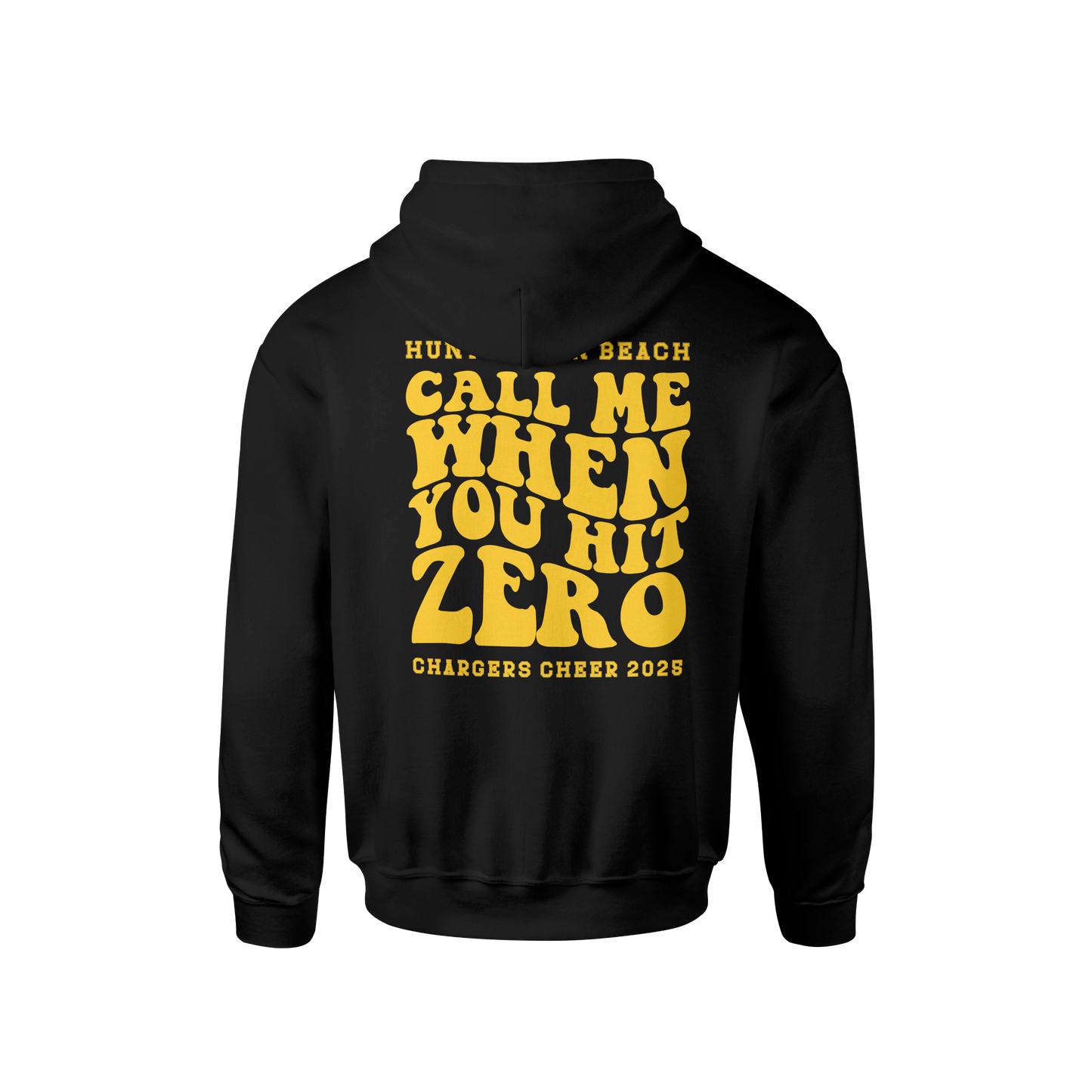 Call Me When you Hit Zero Gold - Unisex Hoodie