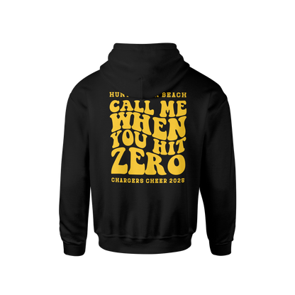 Call Me When you Hit Zero Gold - Unisex Hoodie