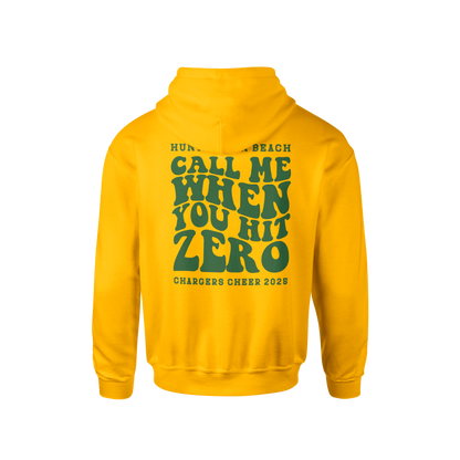 Call Me When you Hit Zero Green - Unisex Hoodie