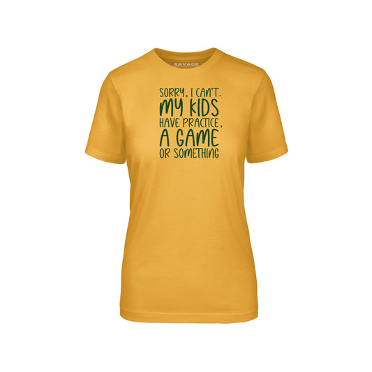 Sorry Can't Green - Womens T-Shirt