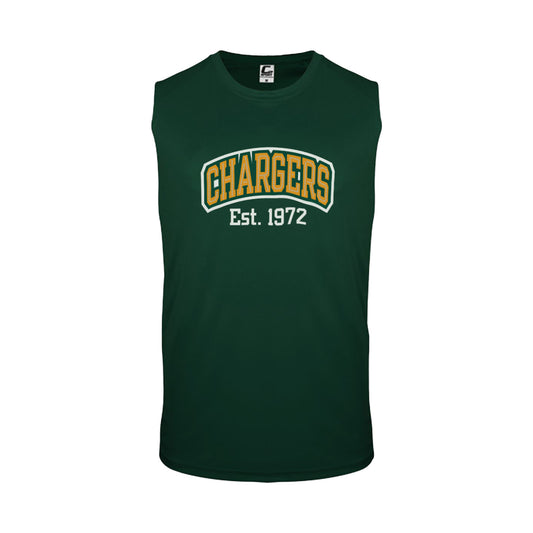 Chargers Vintage 1972 - Sleeveless Dry Fit T-Shirt