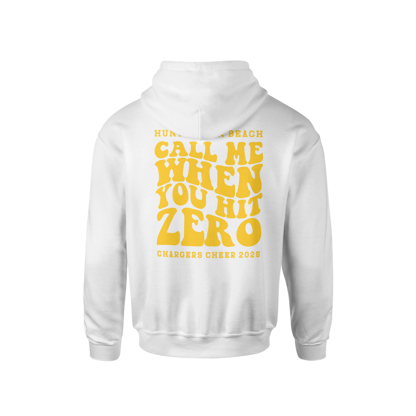Call Me When you Hit Zero Gold - Unisex Hoodie