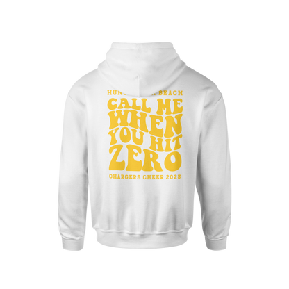 Call Me When you Hit Zero Gold - Unisex Hoodie