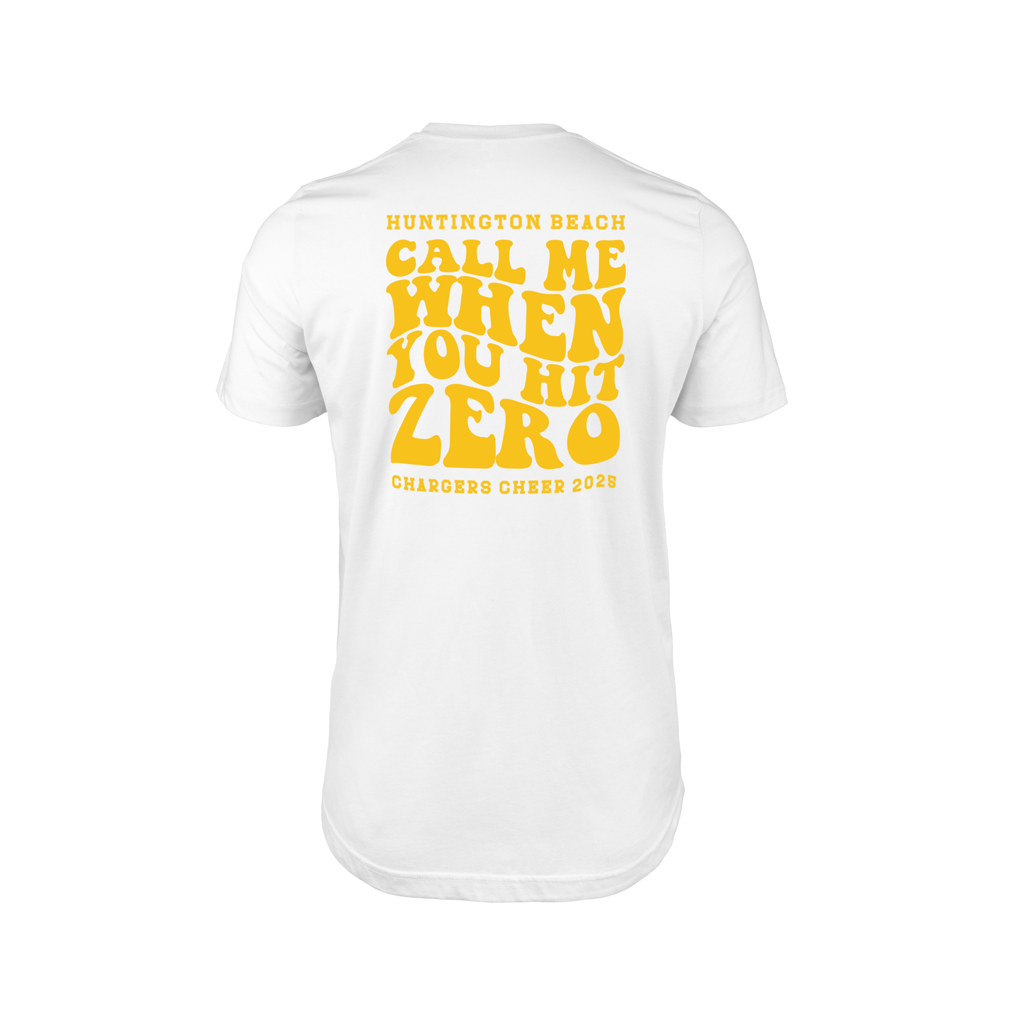 Call Me When you Hit Zero Gold - Unisex T-Shirt